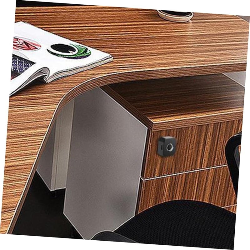 Lurrose Smart Fingerprint Drawer Lock Easy to Install Office Home Security - Image 4